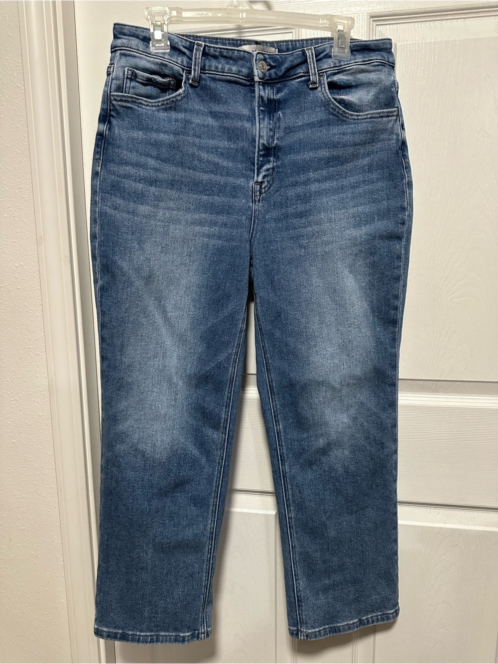 Flying Monkey Women’s 32P Medium Wash Stretch Straight Leg Jeans